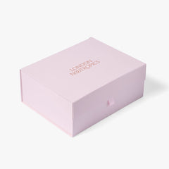 Closed pink London Nootropics coffee box