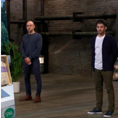 Dragons' Den coffee pitch